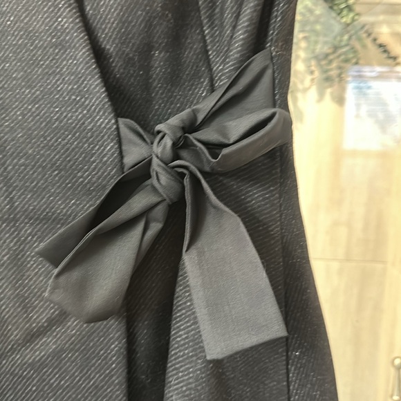 COS Tie-Up Wool Wrap Dress - Picture 8 of 13